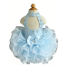Infant/toddler/baby/children/kids Girl's glitz Pageant evening/prom Dress/clothing 1-6T G284baby blue